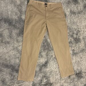 J. Crew Men's Straight Jeans in Tan